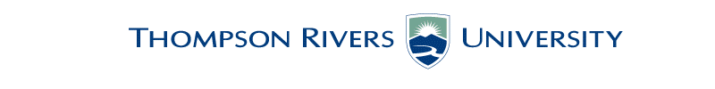 Thompson Rivers University banner